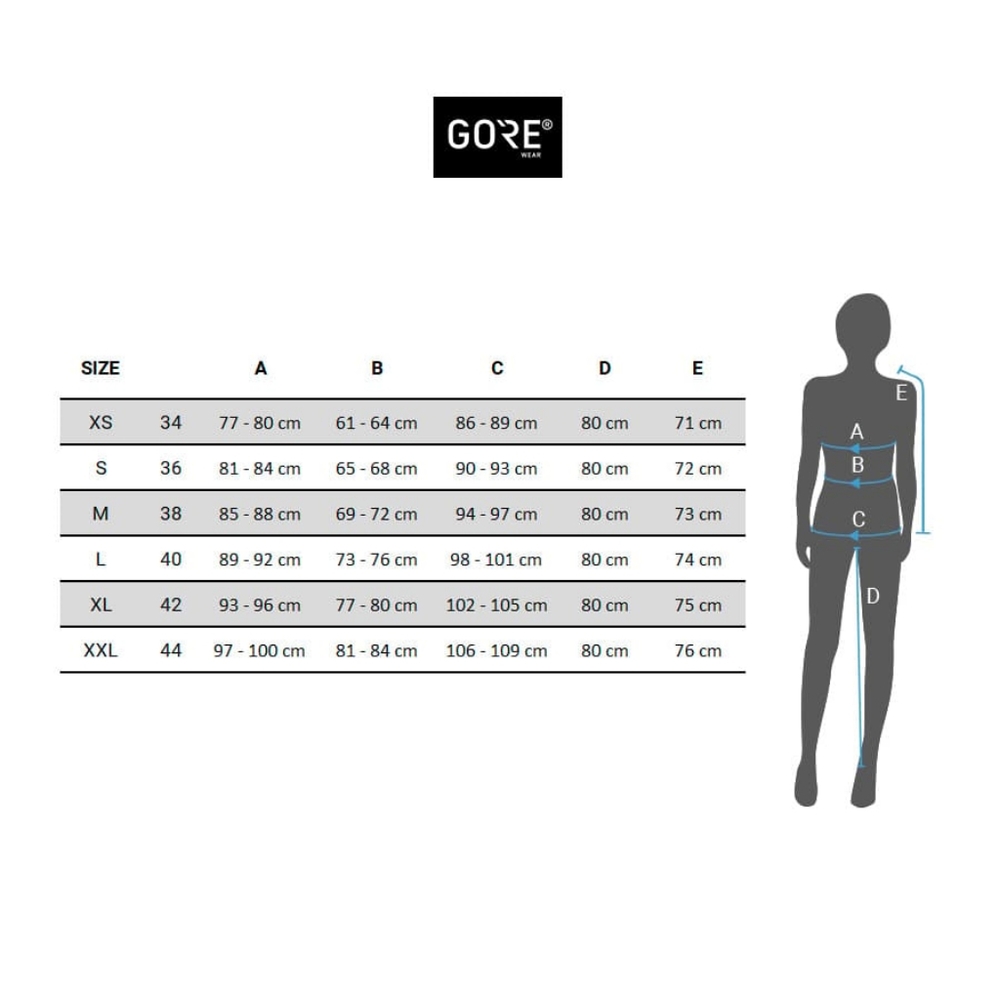 Gore Bike Wear Power Lady Thermal Long Bodysuit Size L - Picture 14 of 14